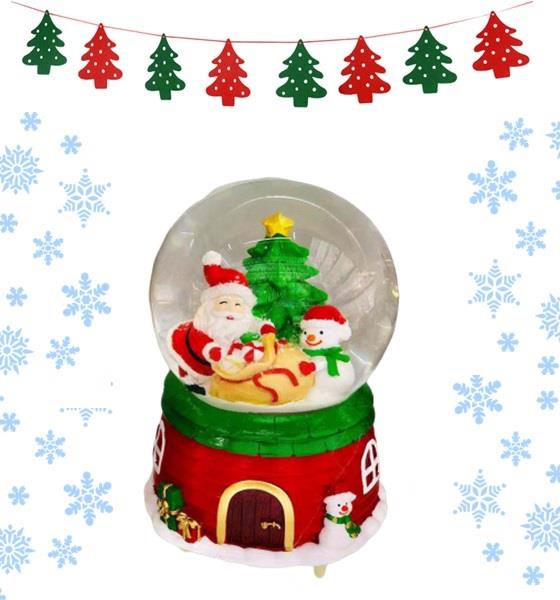 1 X Santa Christmas Snow Globe Nativity Xmas Home Decor Decorations Gifts