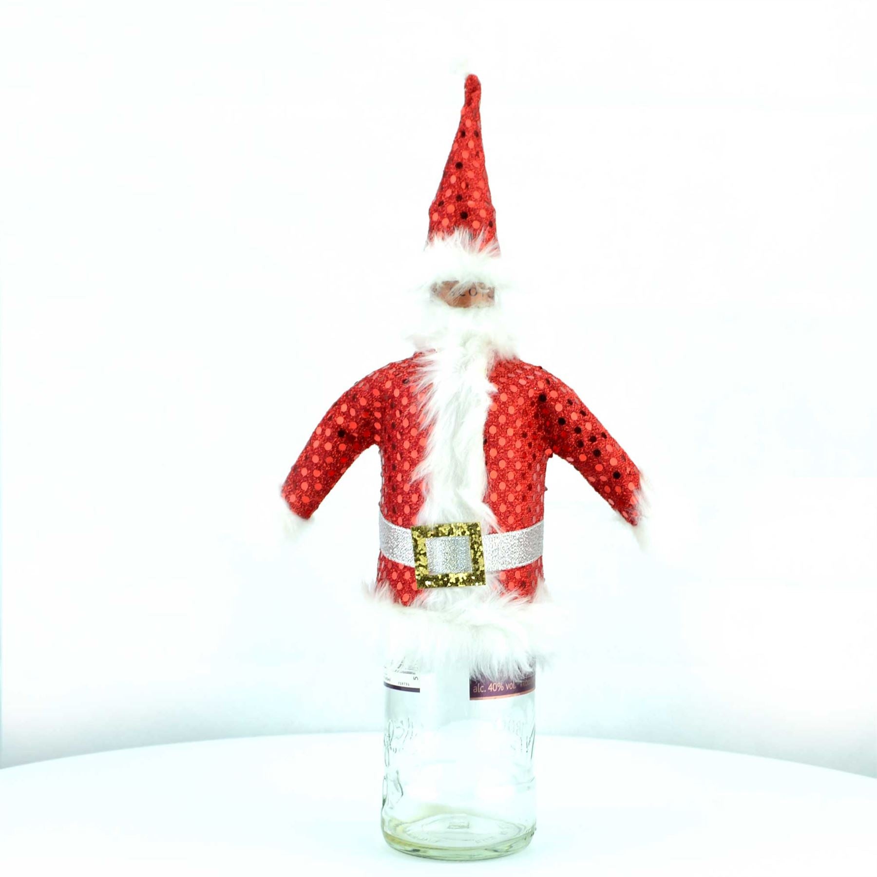 Christmas Bottle Cover Gentleman Christmas Party Decorations