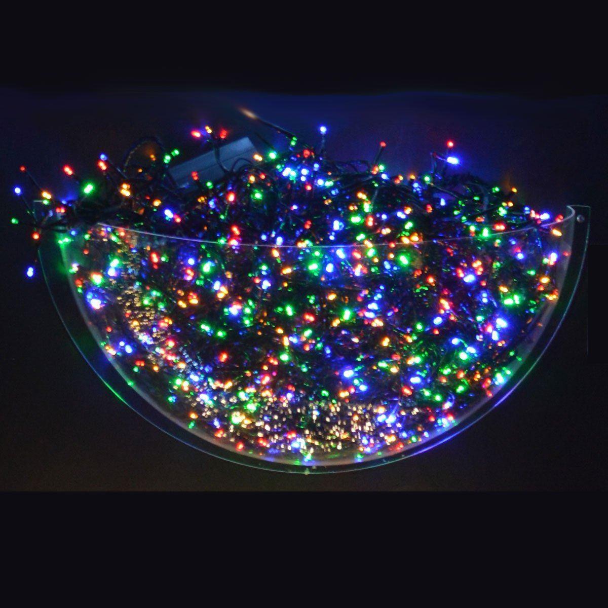100 LED Fairy Lights Christmas Outdoor Main Plug-In Xmas Home Garden Tree Decor