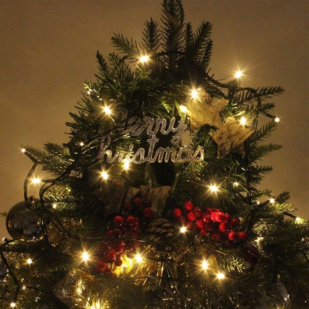 1000 Christmas LED Fairy Light Mains Plug-In Outdoor Garden Xmas Tree Home Decor