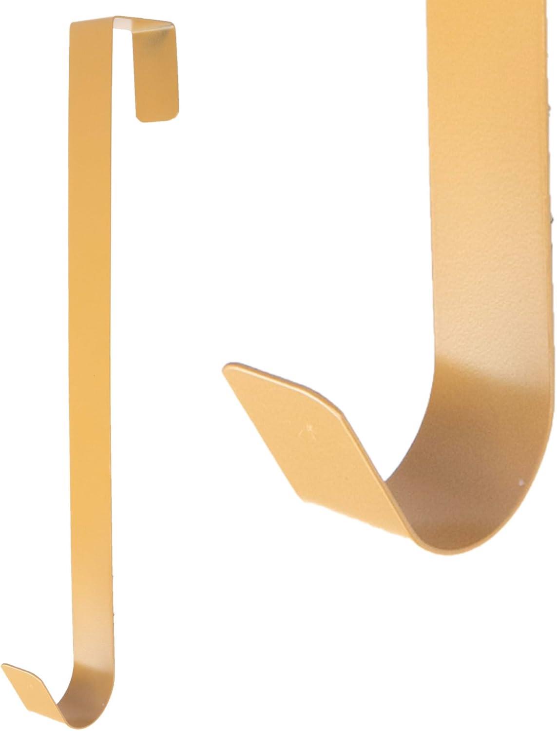 38Cm Metal Wreath Hanger Gold