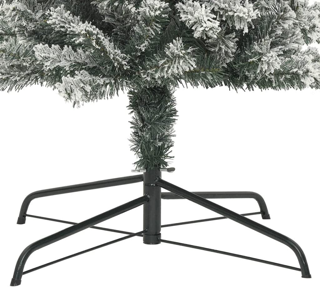 2.4M Tree Arch Snow Flocked - 50Cm Diameter, Inner Arch Width 120Cm
