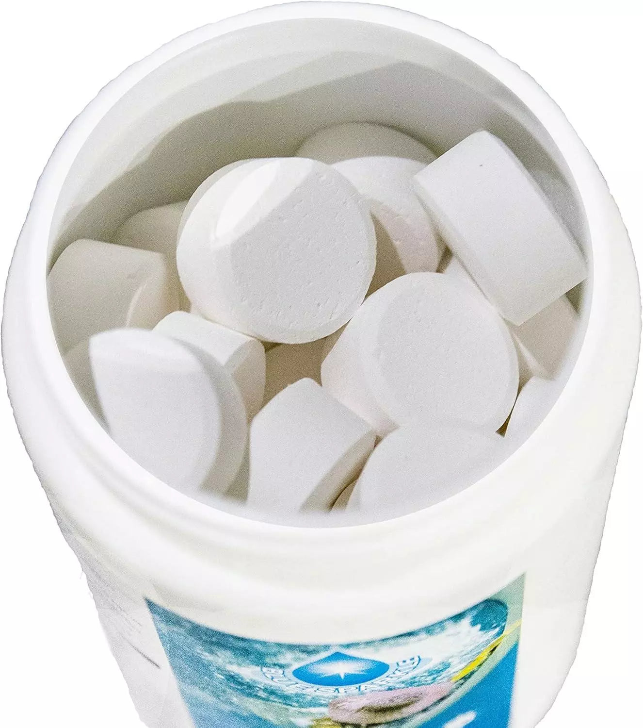 1Kg 90%  Chlorine Tablets Slow Release with Floating Dispenser 50 x 20g Kit
