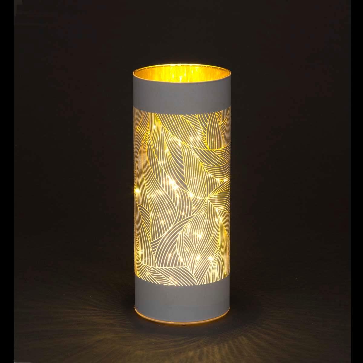 20Cm Christmas Decorated Vase Table Feather Design Silver 20Cm Christmas Decorated Vase Table Feather Design Silver