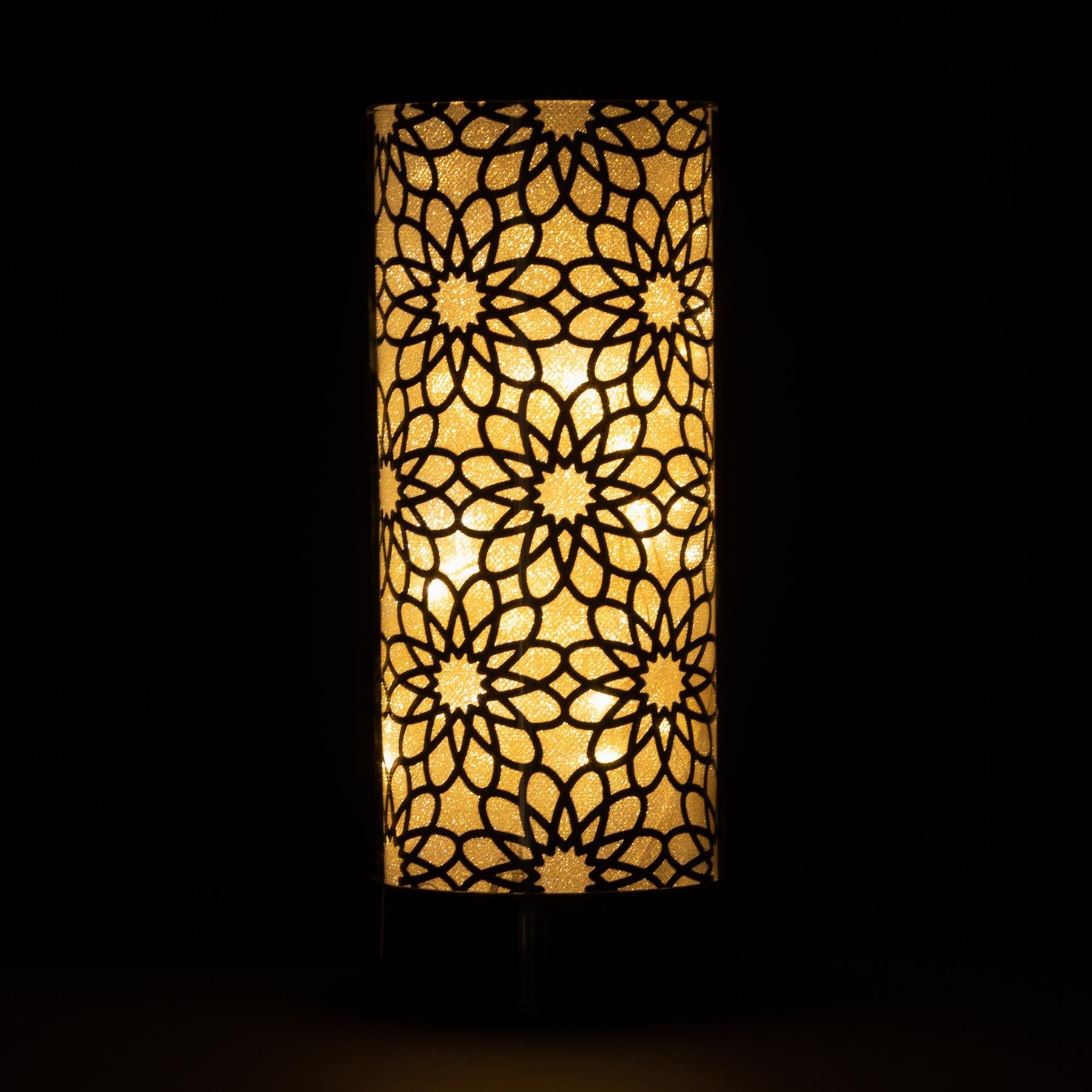 23Cm Christmas Decorated Vase Table Santa Flowers Design Black 23Cm Christmas Decorated Vase Table Santa Flowers Design Black