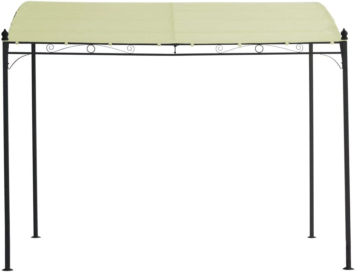 Pop up Gazebo Patio Tent 3x2.5x2.5m Heavy Duty Steel Frame Poles Top Roof Portable Waterproof Canopy Shelter Sunshade