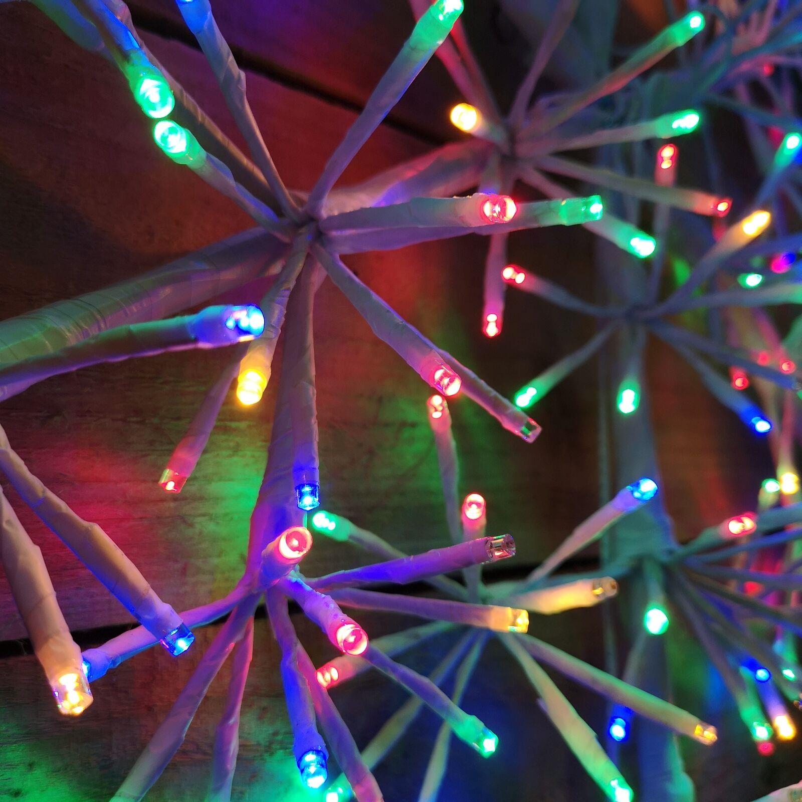 60Cm Wreath Light Multicolour