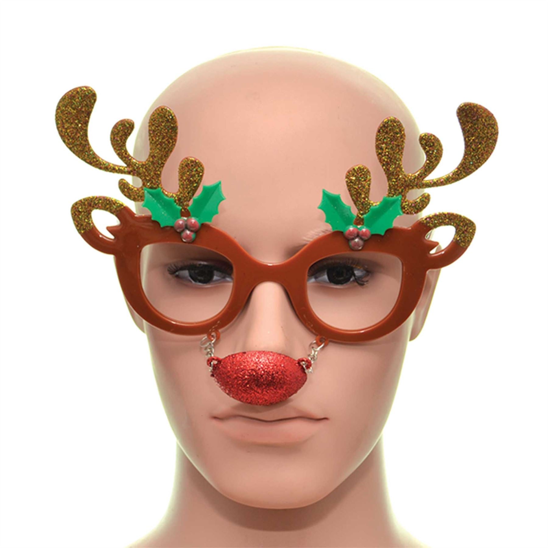 Adult Christmas Xmas Party Fun Novelty Glasses Fancy Dress Party Socking Fillers