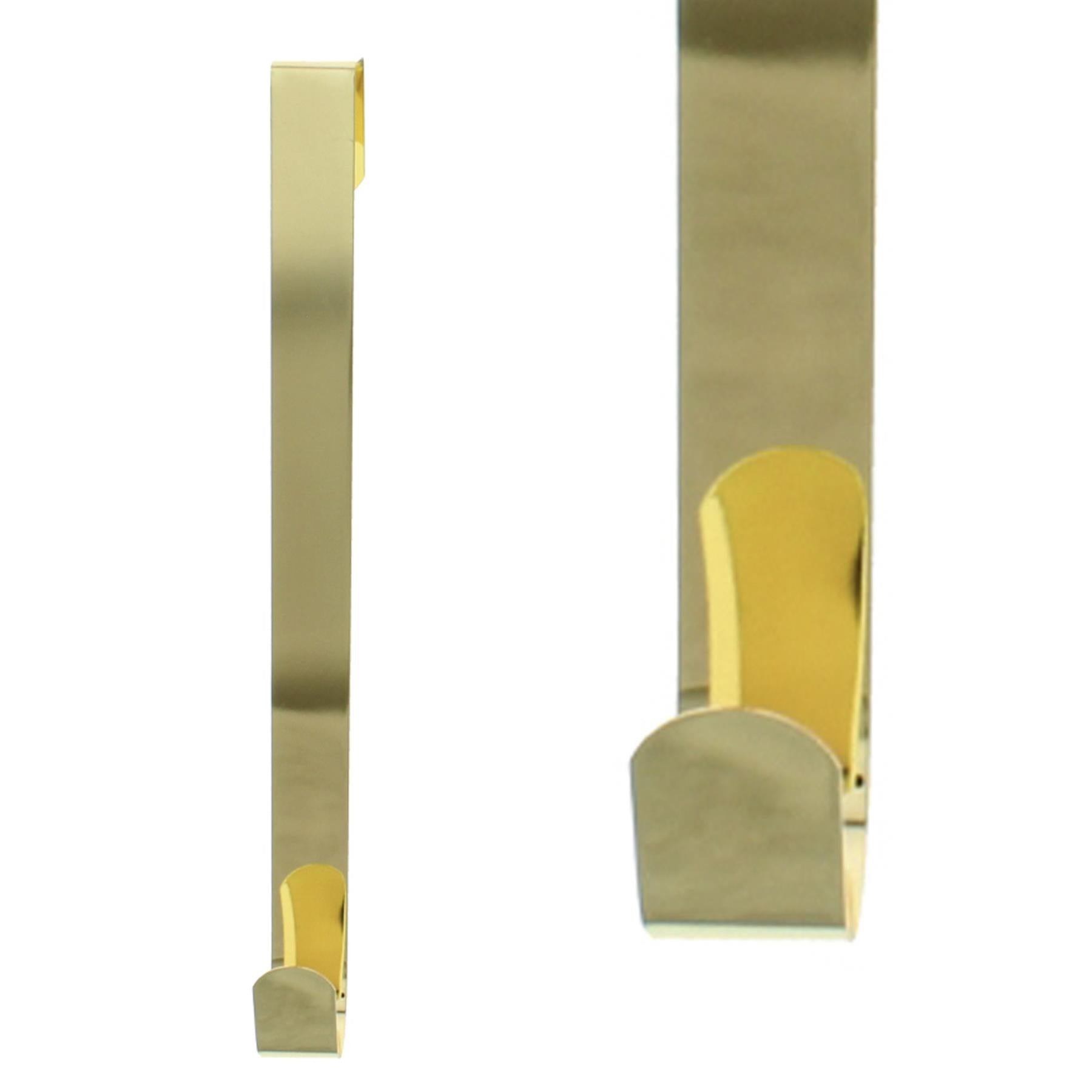 1X Christmas Wreath Hanger Door Hook Gold Metal Holder 30cm Xmas Hanging Decor