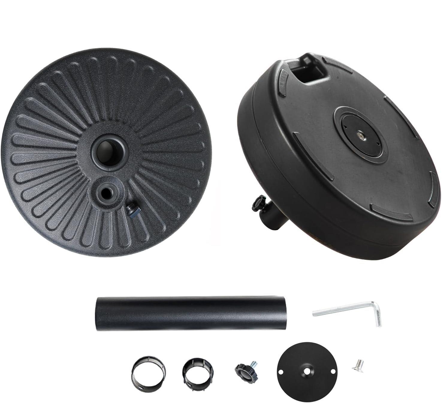 35kg Heavy Duty Water/Sand Fillable Parasol Base (38/48mm)