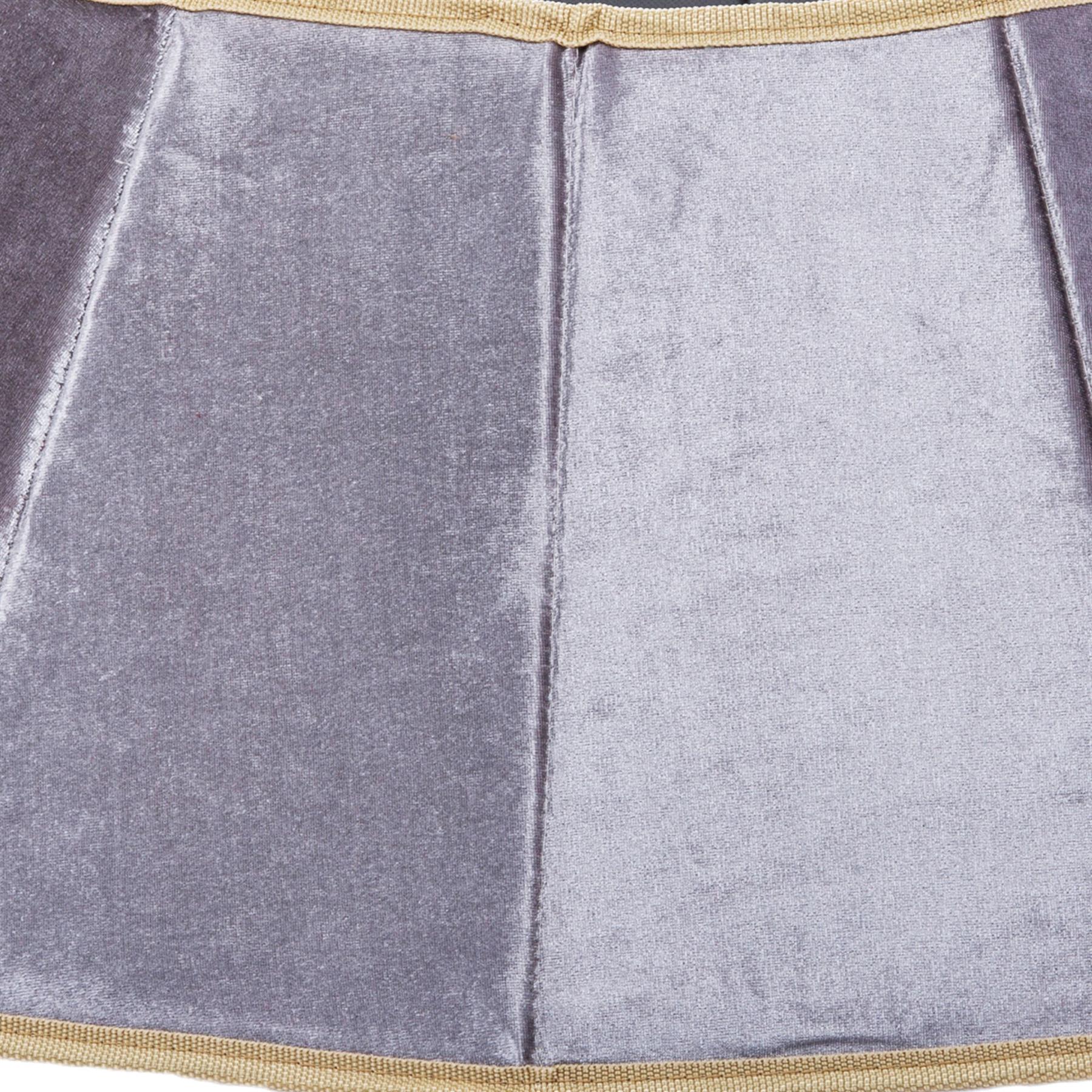 Silver Diomand Shape Christmas Collar Fabric - Size: Bottom Dia 26.8Inch, Top Dia 17.3Inch,Height 9.8Inch
