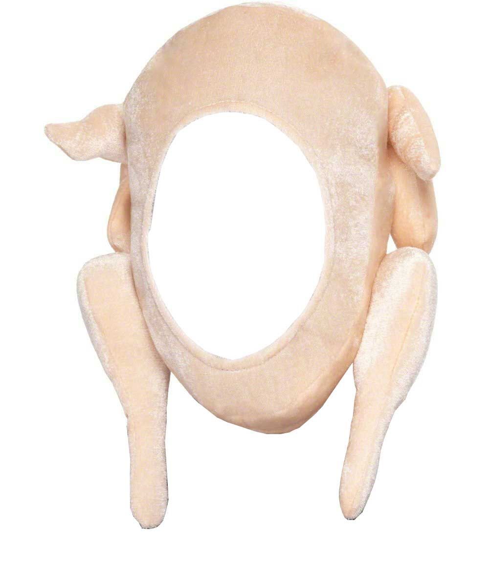 3pc Brown Stuffed Turkey Christmas Hat Cap Fancy Dress Costume Xmas Eve Party