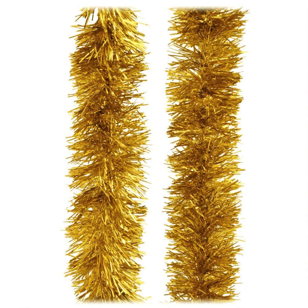 32Pcs Gold Tinsel Tree Decoration 1.8M