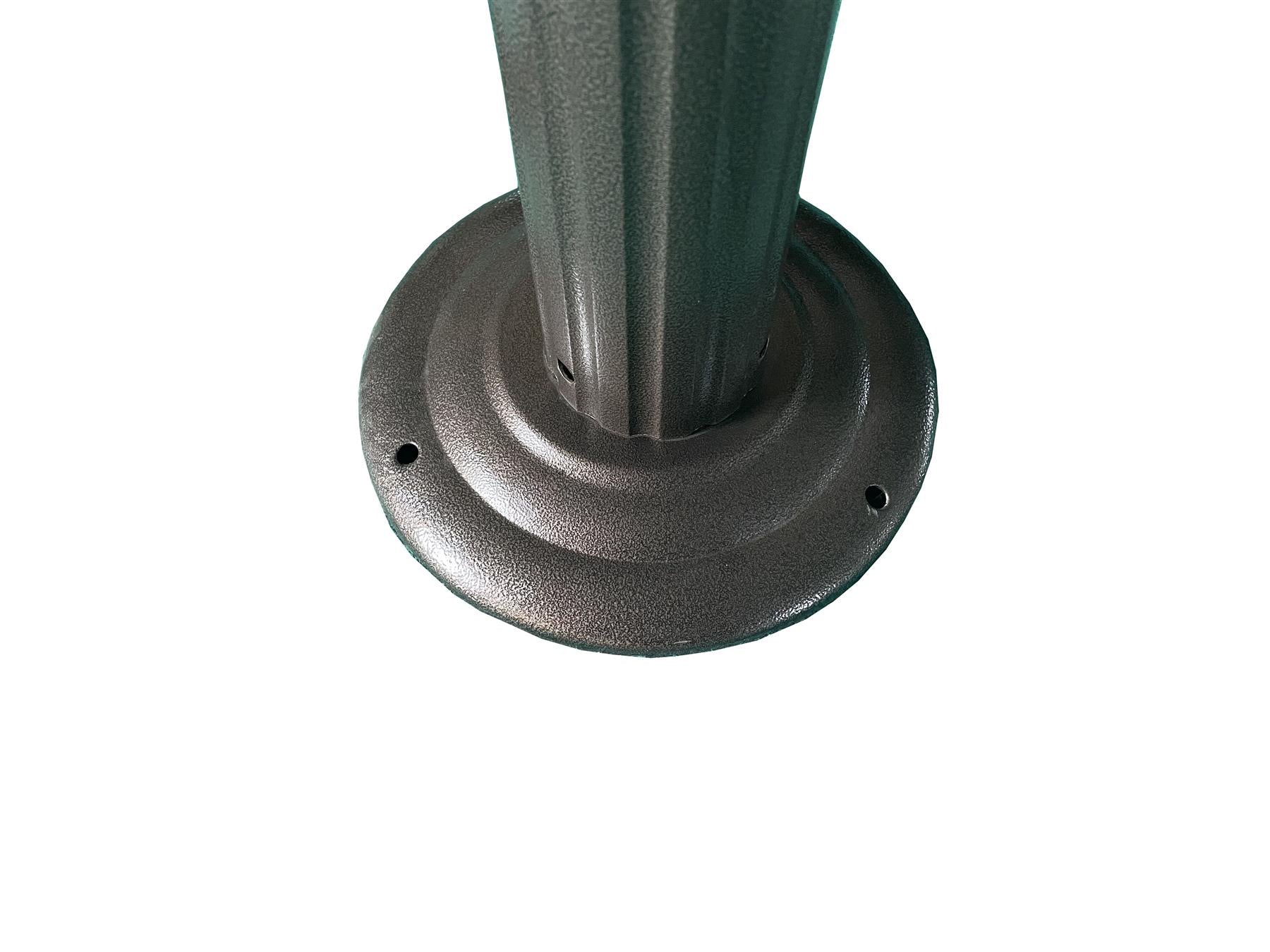 3x3x2.75m Green Gazebo with Nets – Aluminium Frame & Steel Roof