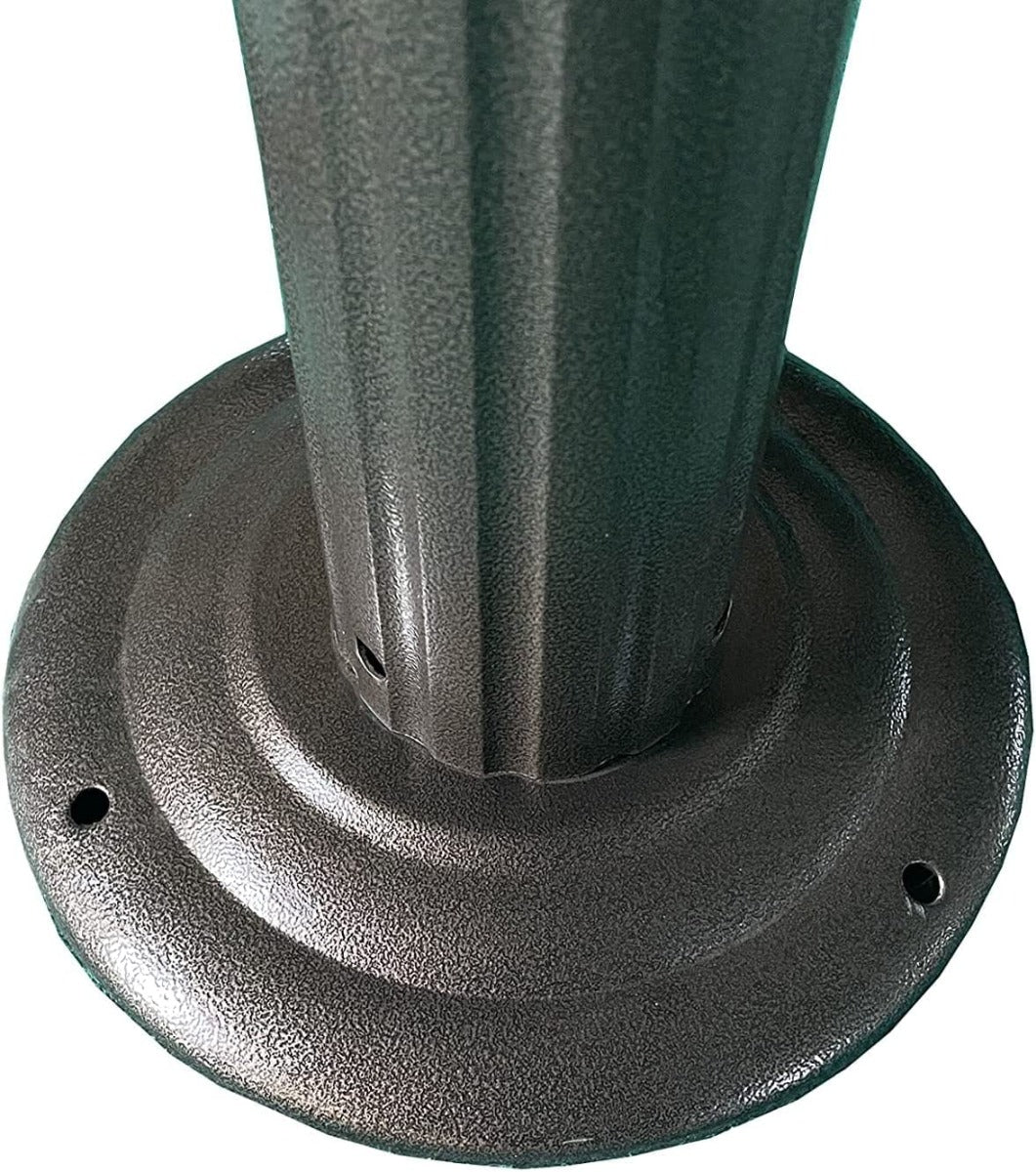 3x3x2.75m Red Gazebo with Nets Aluminium Frame and Powder coated Steel Roof