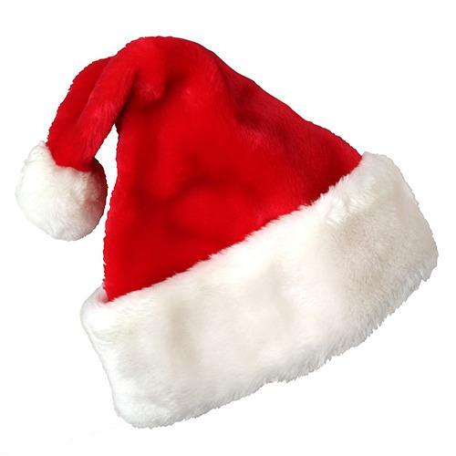 Santa Hat Premium Quality Christmas Fancy Dress Costume Accessories Xmas Hat