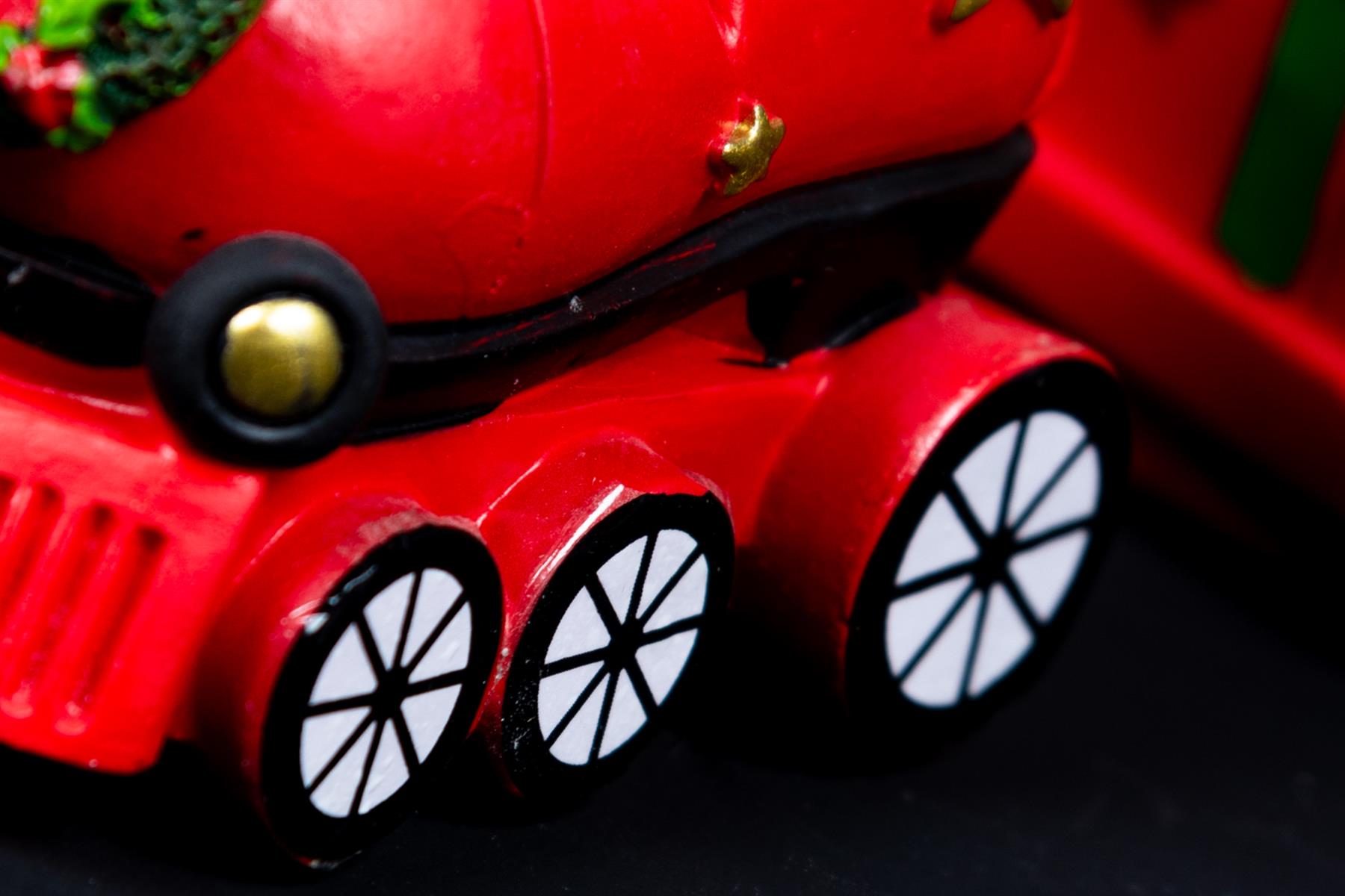 Novelty Train Set Christmas Snow Globe Xmas Home Decor Decorations