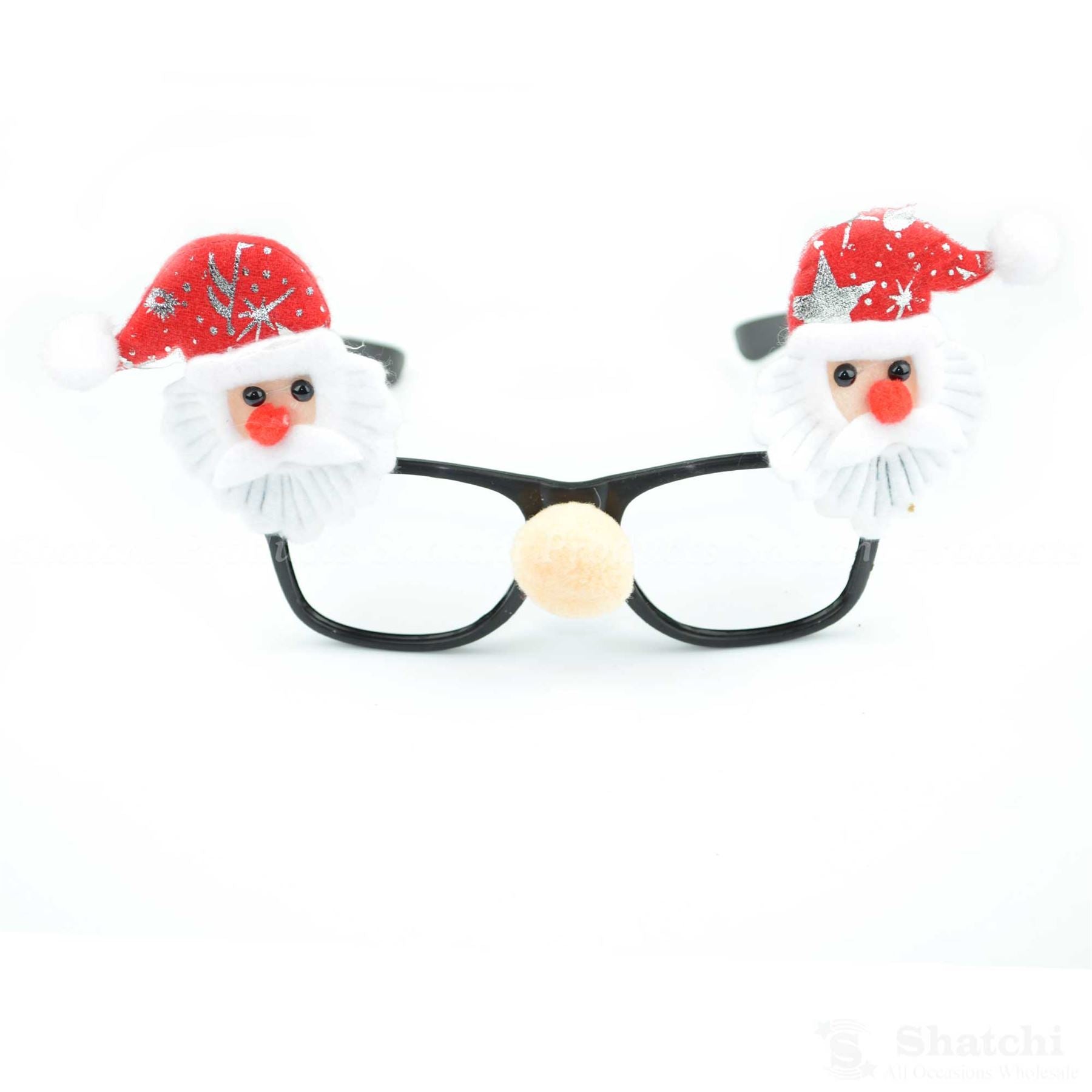 Christmas Glasses Reindeer One Size Specs Fancy Xmas Dress Novelty Sunglasses Party Accessories
