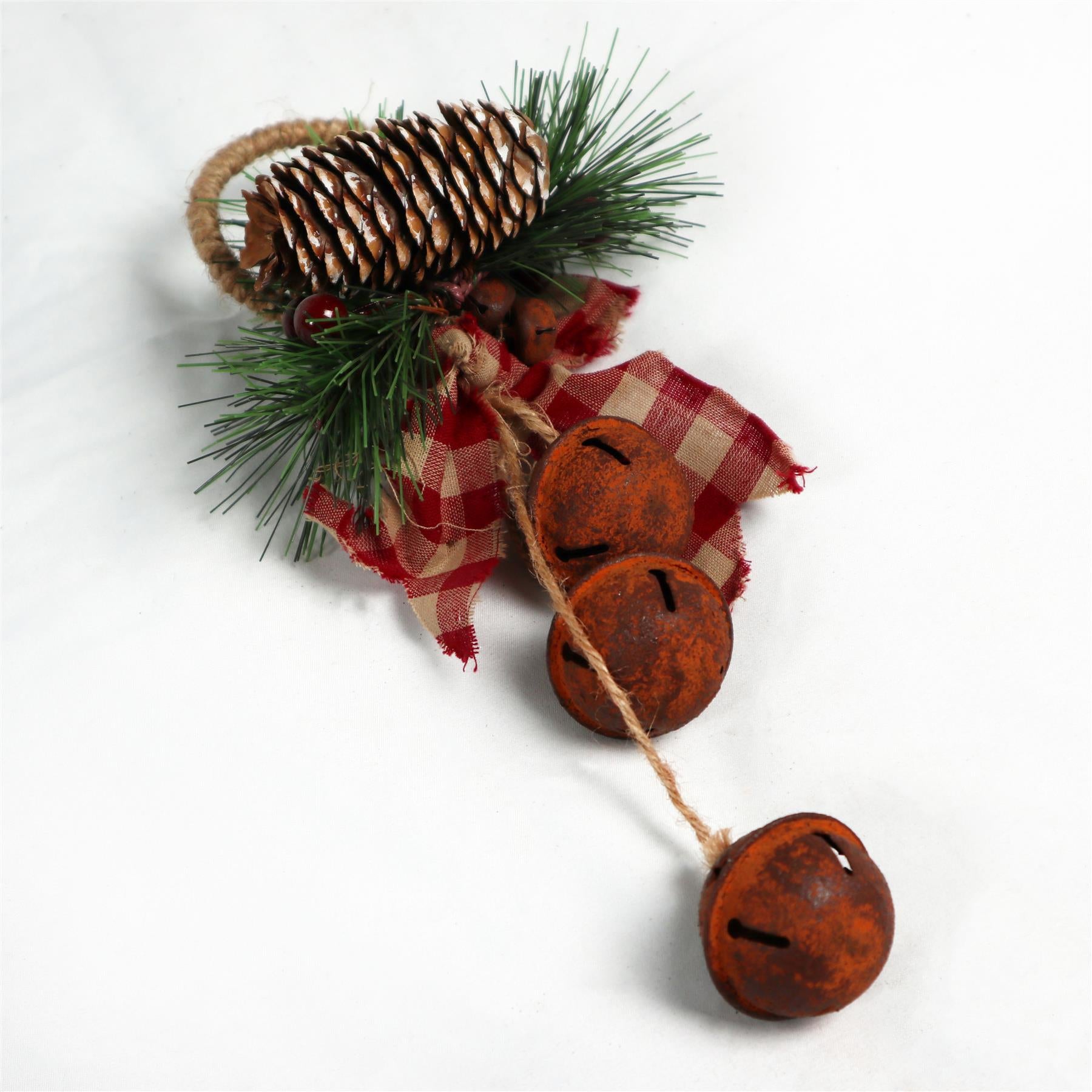 Hanging Decorations With Rusty Bells 27 Cm