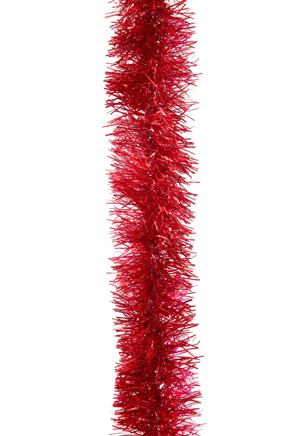 Red Tinsel Tree Decoration 1.8M