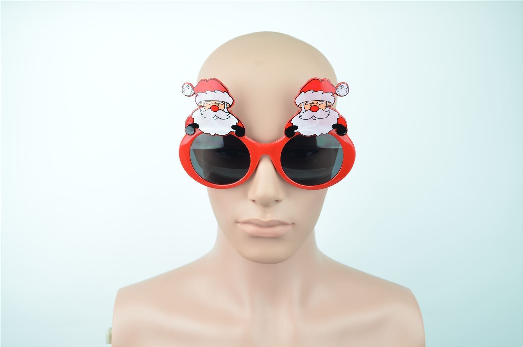 Santa Novelty Glasses Theatrical Dress Up Costume Summer Funny Eye Wear