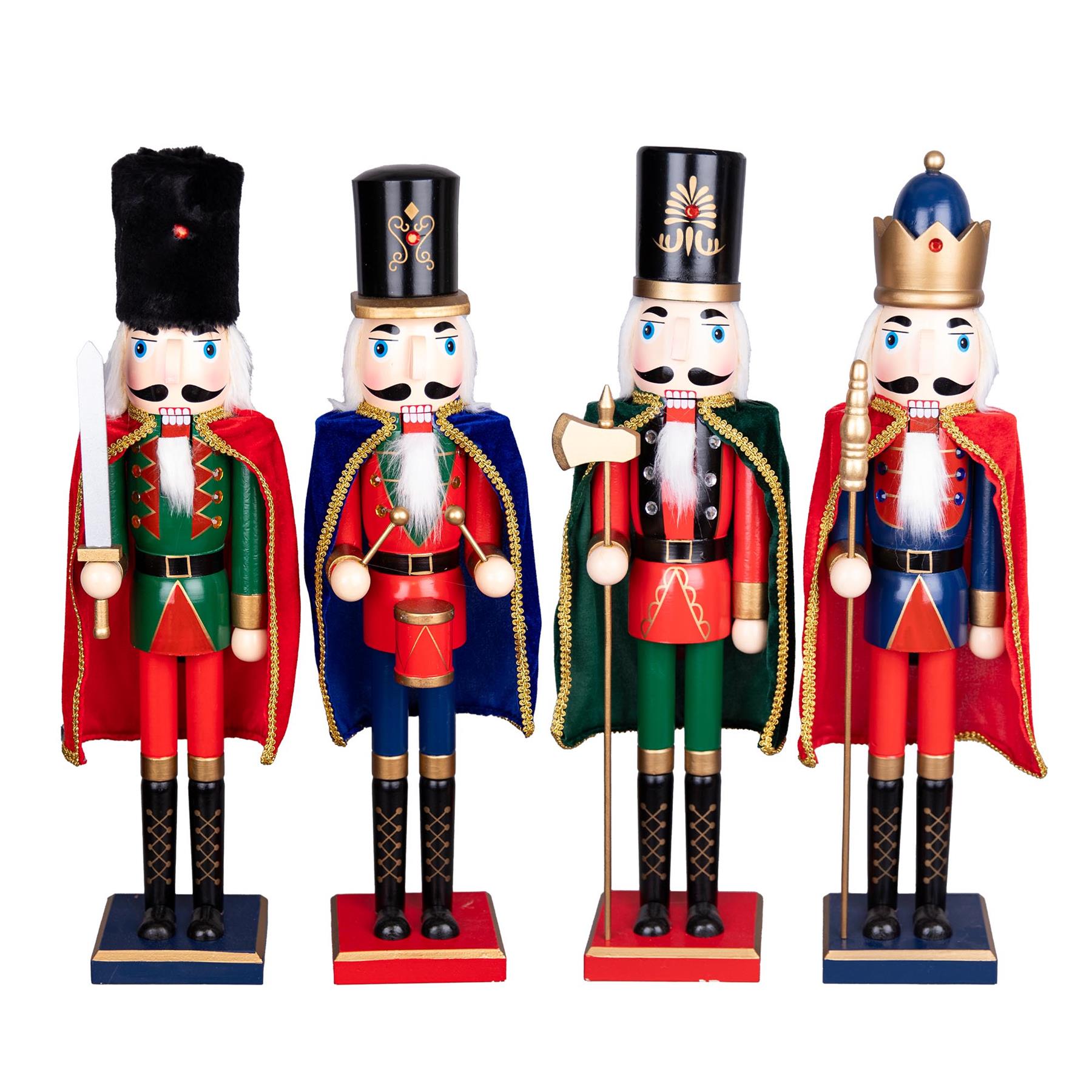 Wooden Nutcrackers Figures Christmas Ornament Any One 60Cm