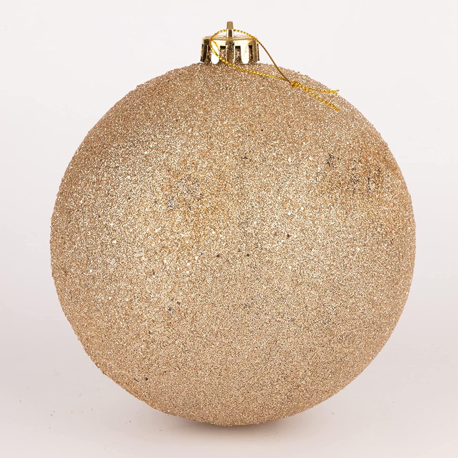 Baubles Champagne 15Cm-3Pcs Pvc