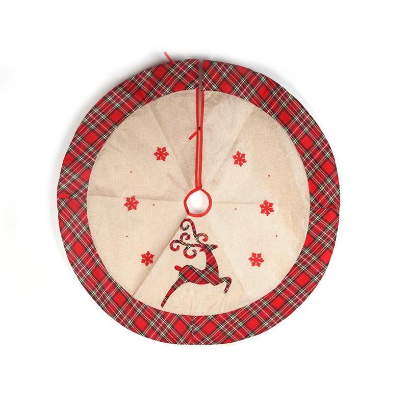Christmas Tree Skirt Reindeer 86 Cm