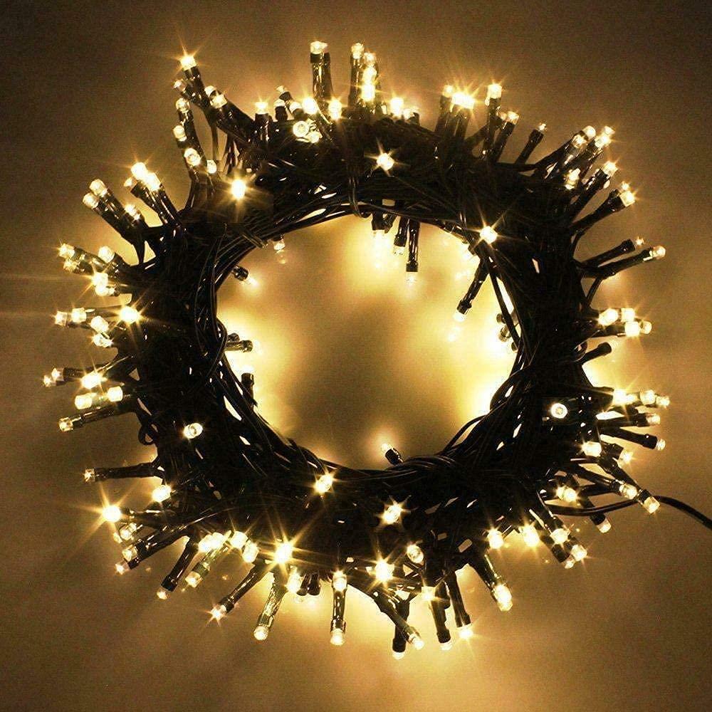 750 Christmas LED Fairy Lights Mains Plug-In Outdoor Garden Xmas Tree Home Decor
