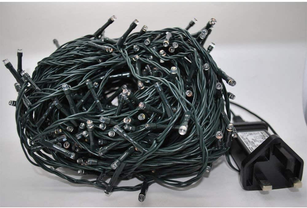 750 Christmas LED Fairy Lights Mains Plug-In Outdoor Garden Xmas Tree Home Decor