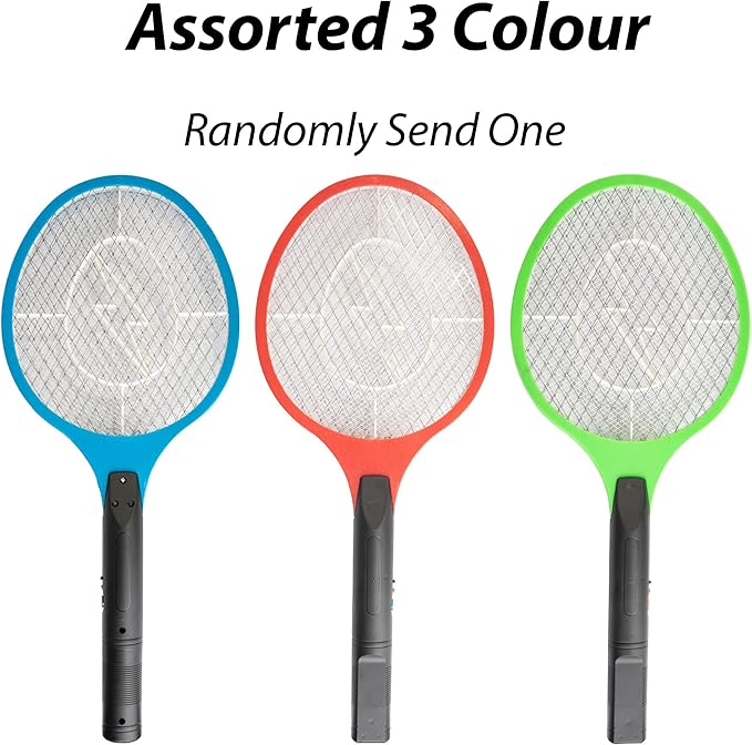 Electric Fly Killer Swatter Racket USB Rechargeable - 49cm X 21 cm