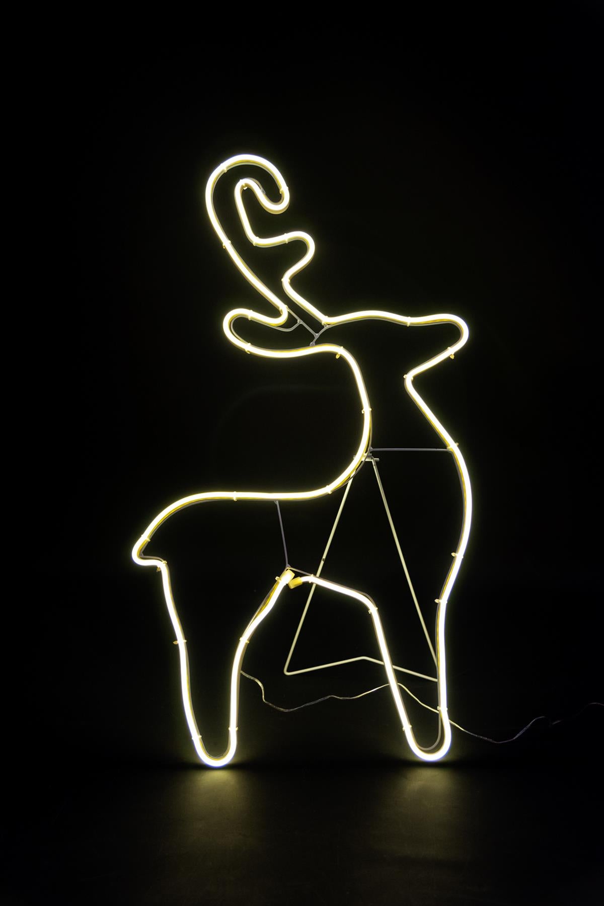 Reindeer Rope Light Silhouette-Warm White 74 X 40Cm