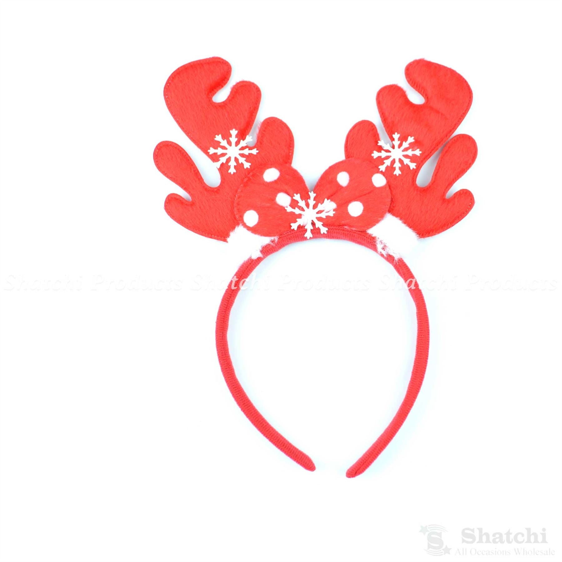 8Pcs Christmas Headband Reindeer Antler Xmas Party Fancy Dress Costume Accessory