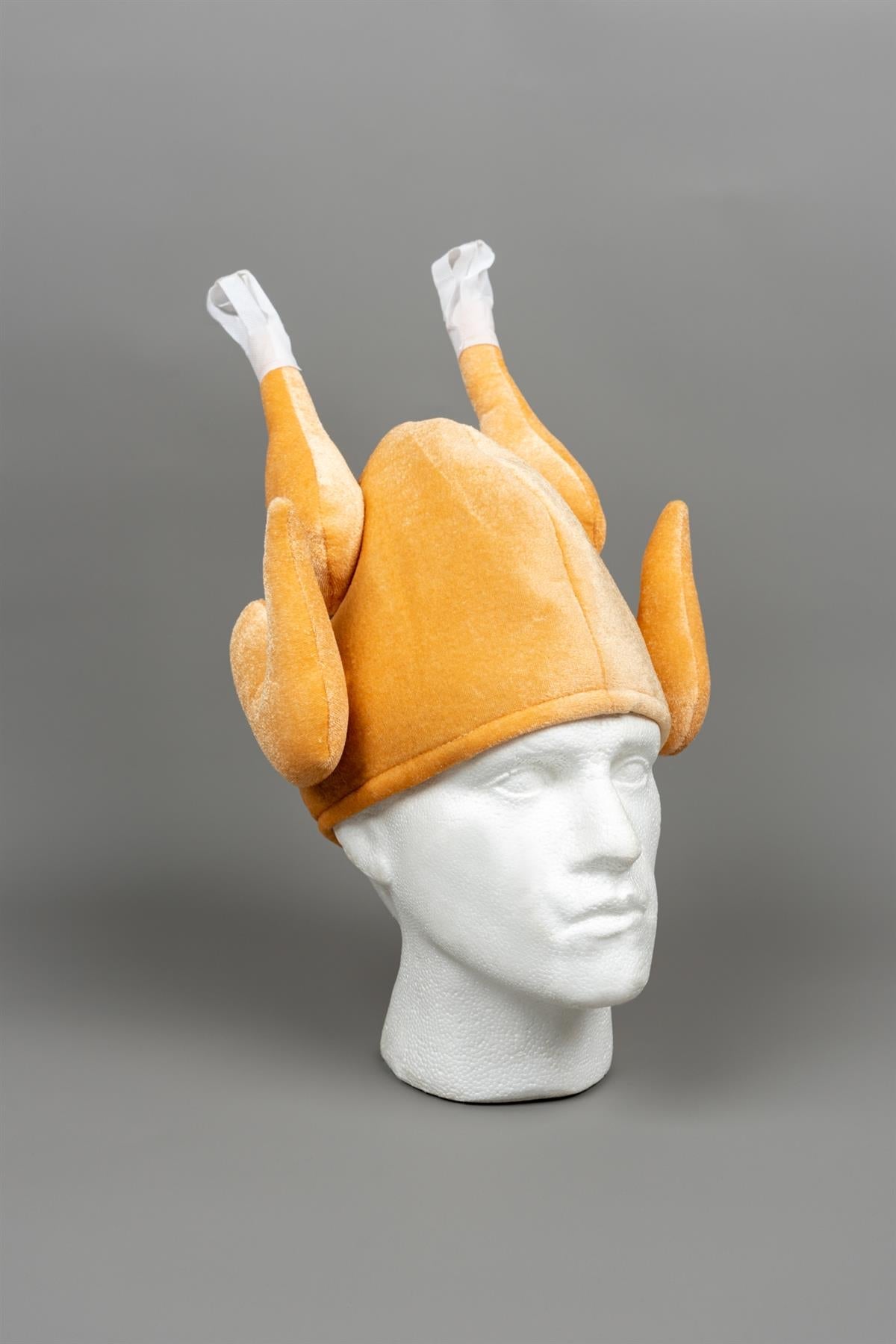 Turkey Hat Roasted Chicken Novelty Adult Fancy Dress Costume Xmas Party Accesory