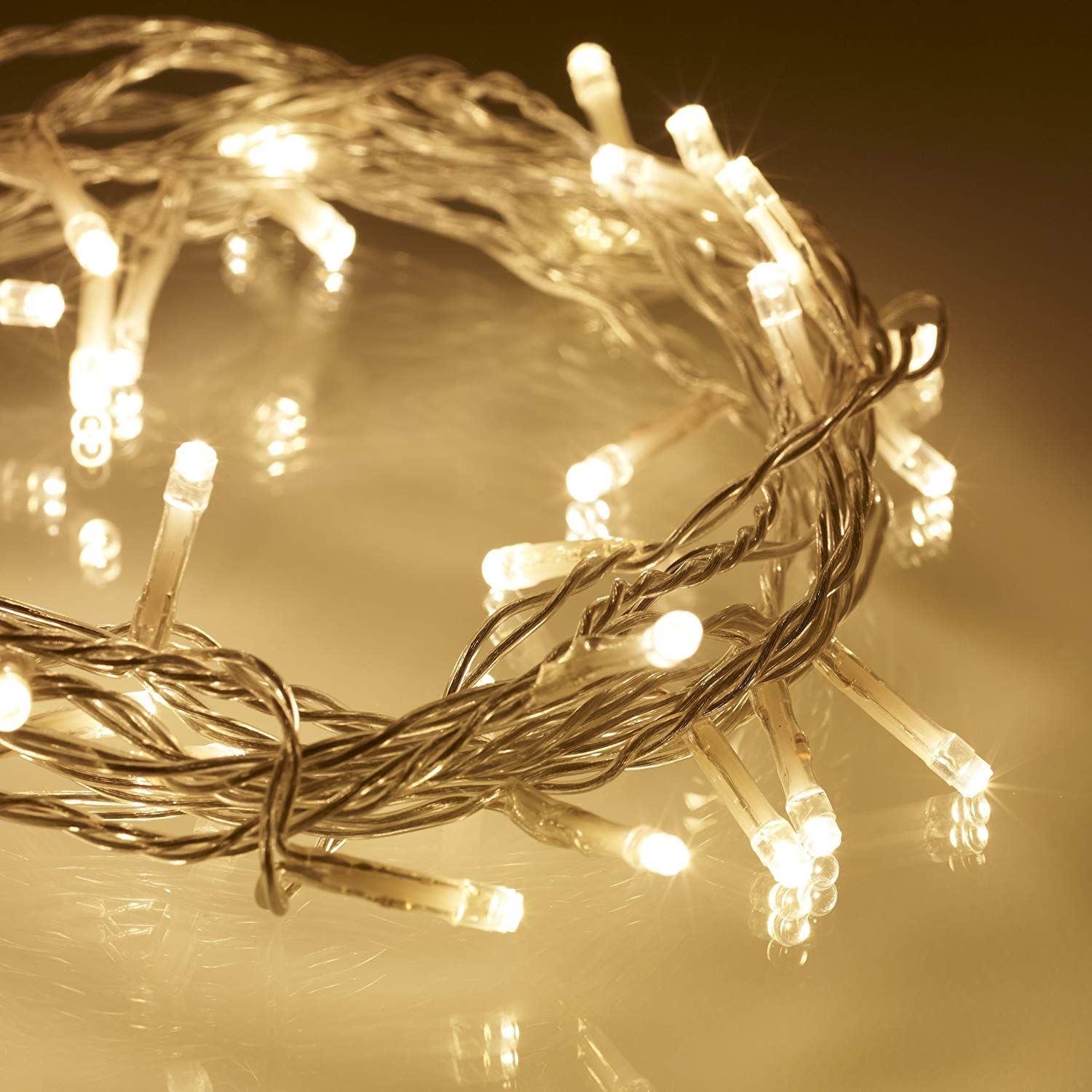 Christmas Fairy Light 40 LED String Battery Operated Indoor Xmas Home Decoration