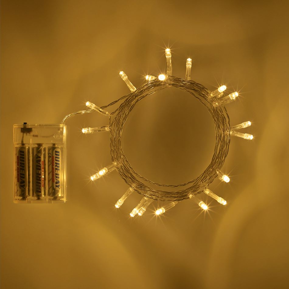 Christmas Fairy Light 80 LED String Battery Operated Indoor Xmas Home Decoration