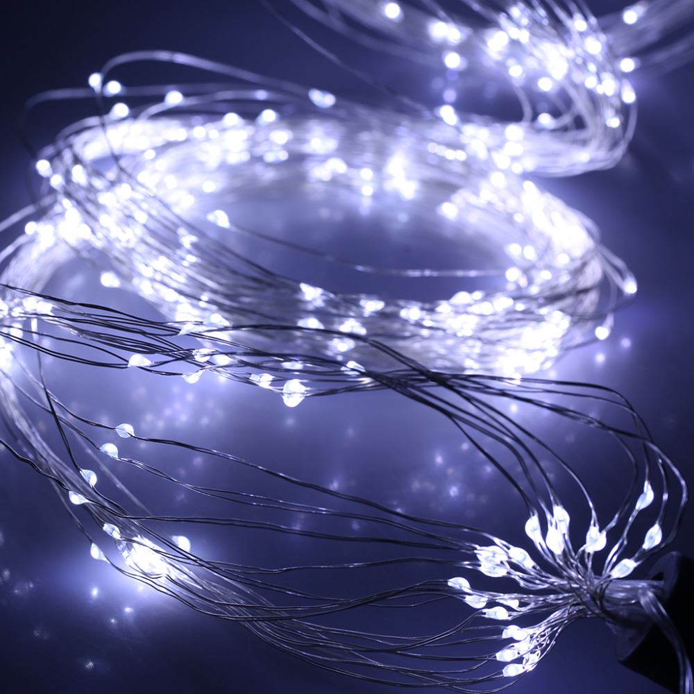 Christmas Fairy Lights 100LED Micro Rice Battery Operated Indoor Xmas Home Decor