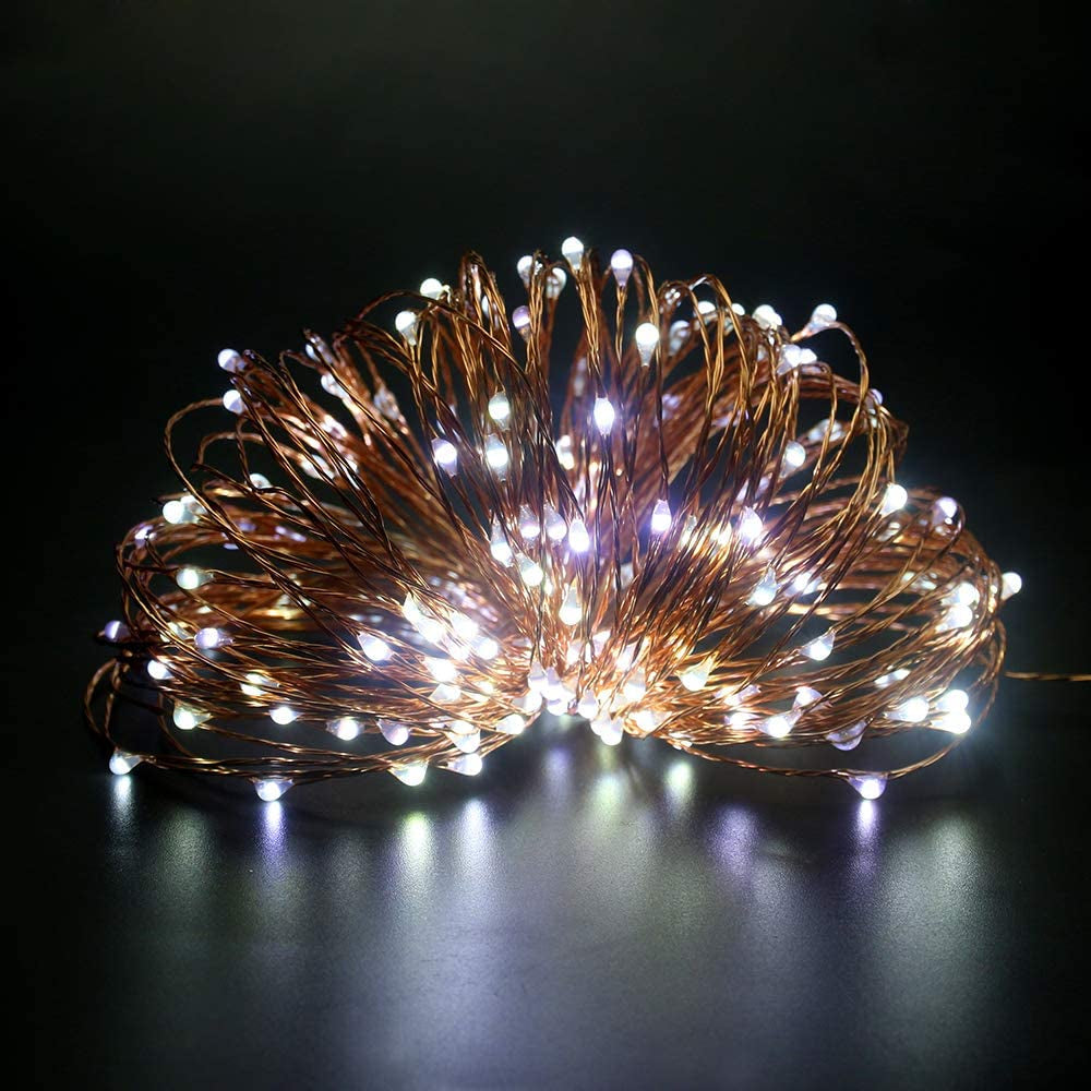 Christmas Fairy Lights 20LED Micro Rice Battery Operated Indoor Xmas Home Decor