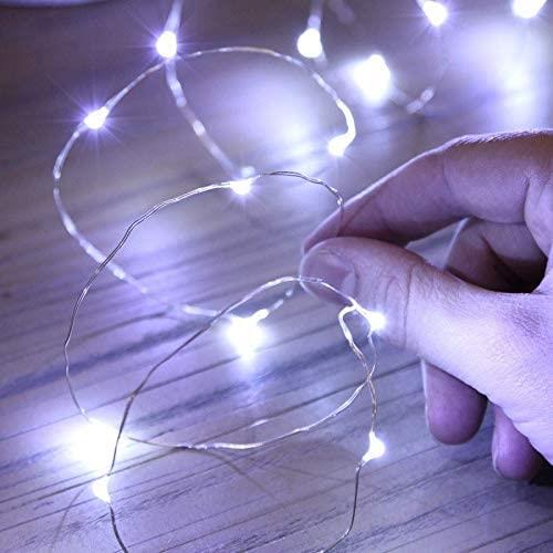 Christmas Fairy Lights 20LED Micro Rice Battery Operated Indoor Xmas Home Decor