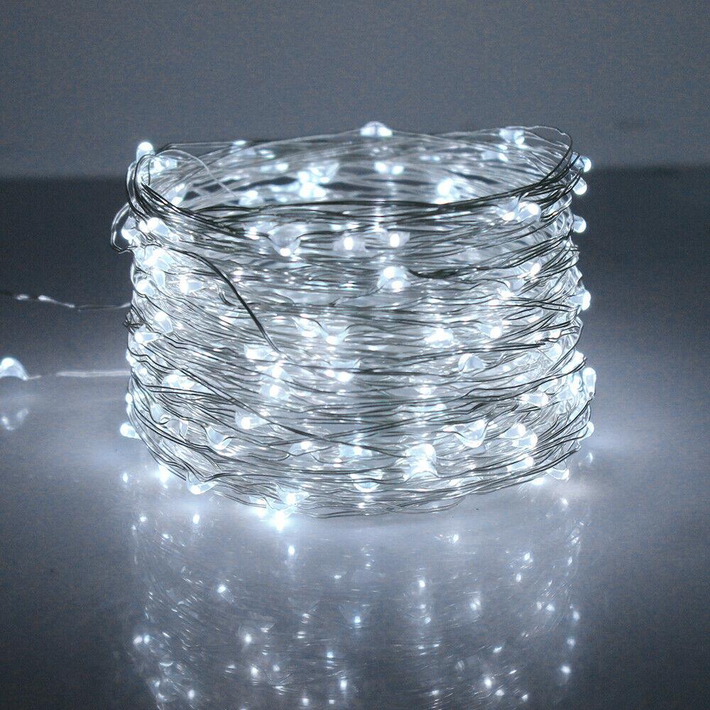 Christmas Fairy Lights 40LED Micro Rice Battery Operated Indoor Xmas Home Decor