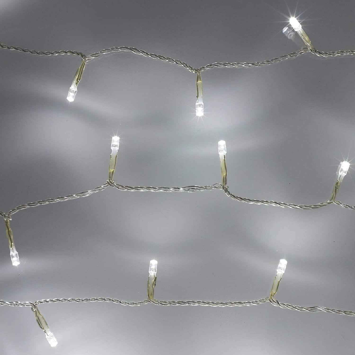 Christmas Fairy Lights 80 LED String Battery Operated Xmas Home Window Decor