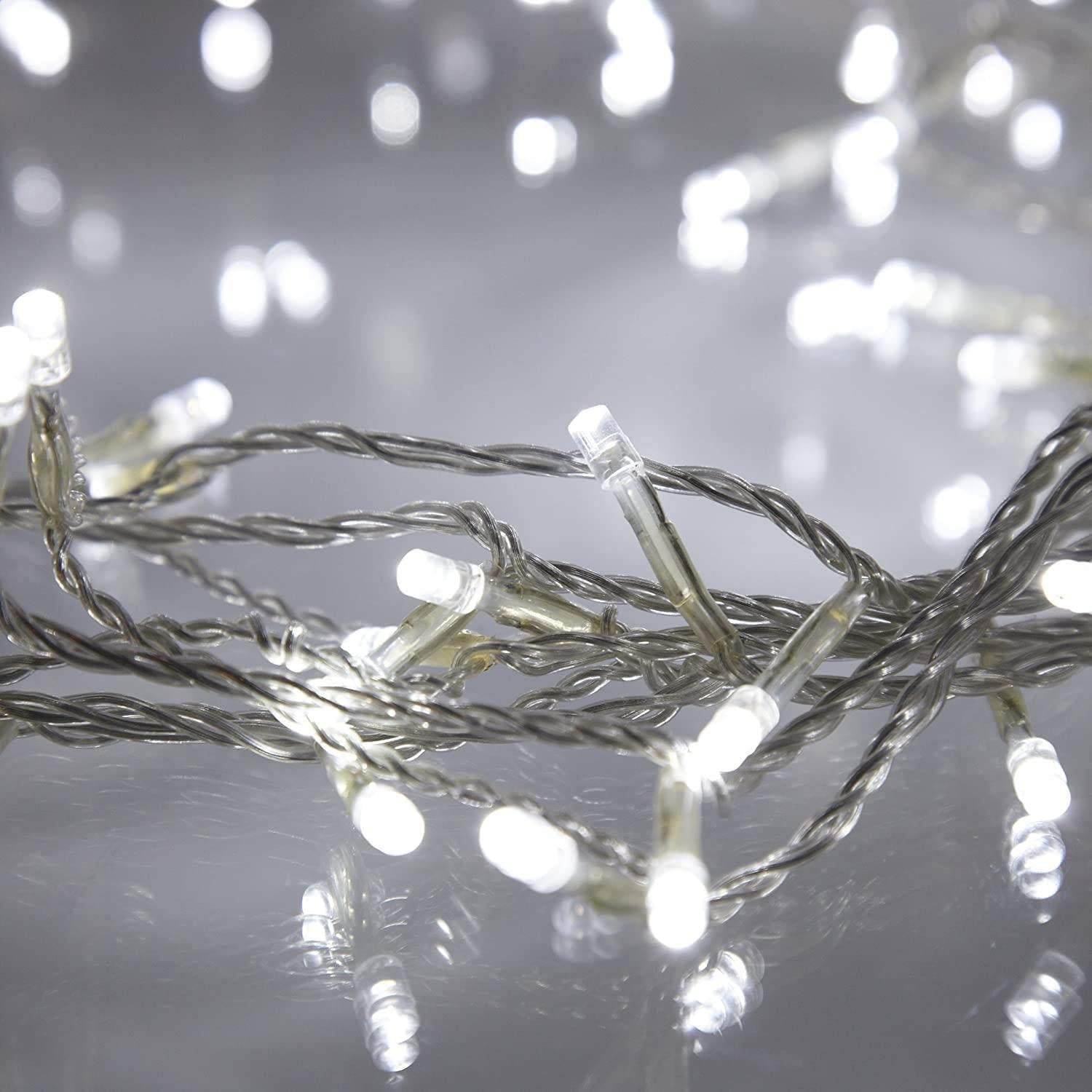 Christmas Fairy Lights 80 LED String Battery Operated Xmas Home Window Decor