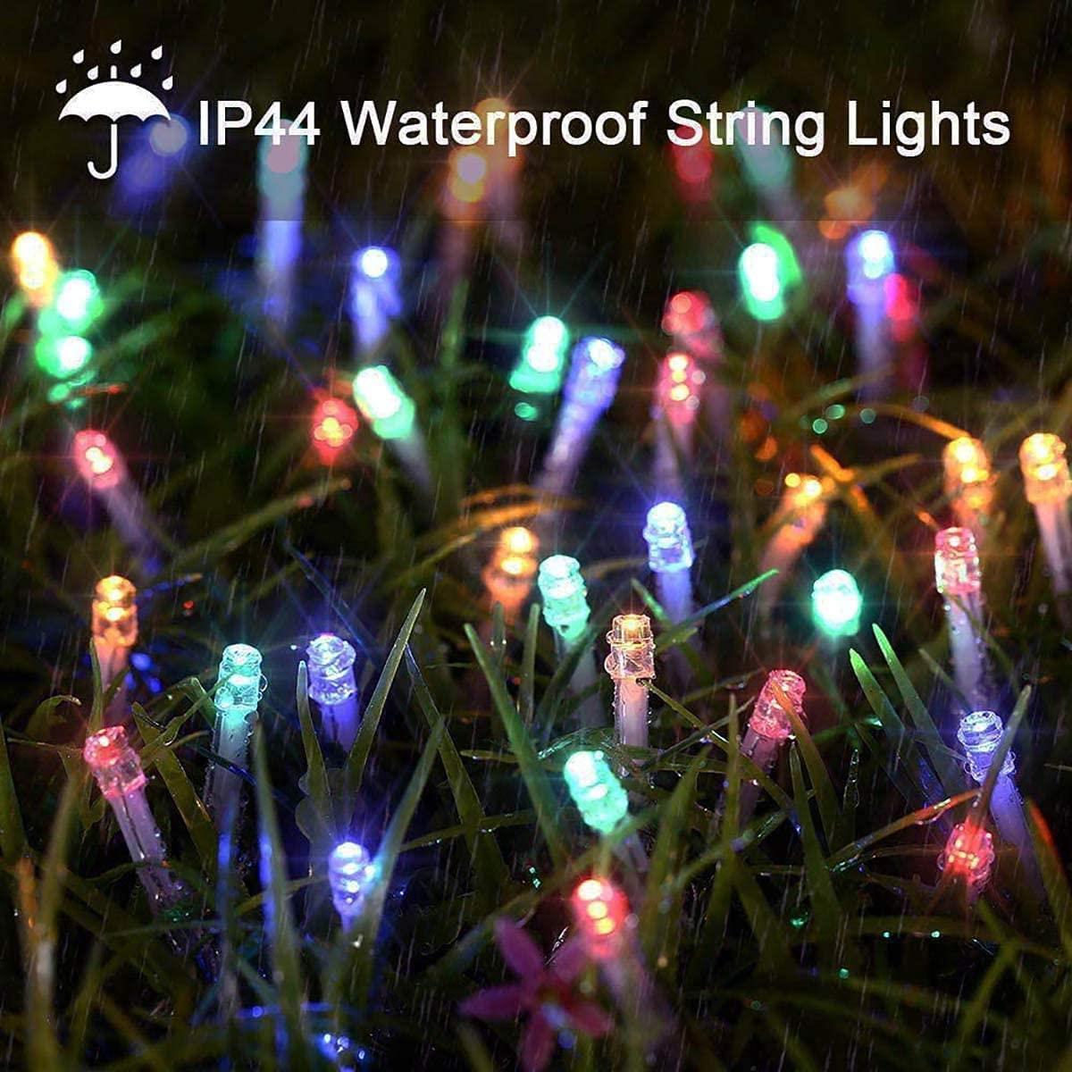 Christmas LED Light String 500 Fairy Main Plug in Outdoor Garden Xmas Home Decor