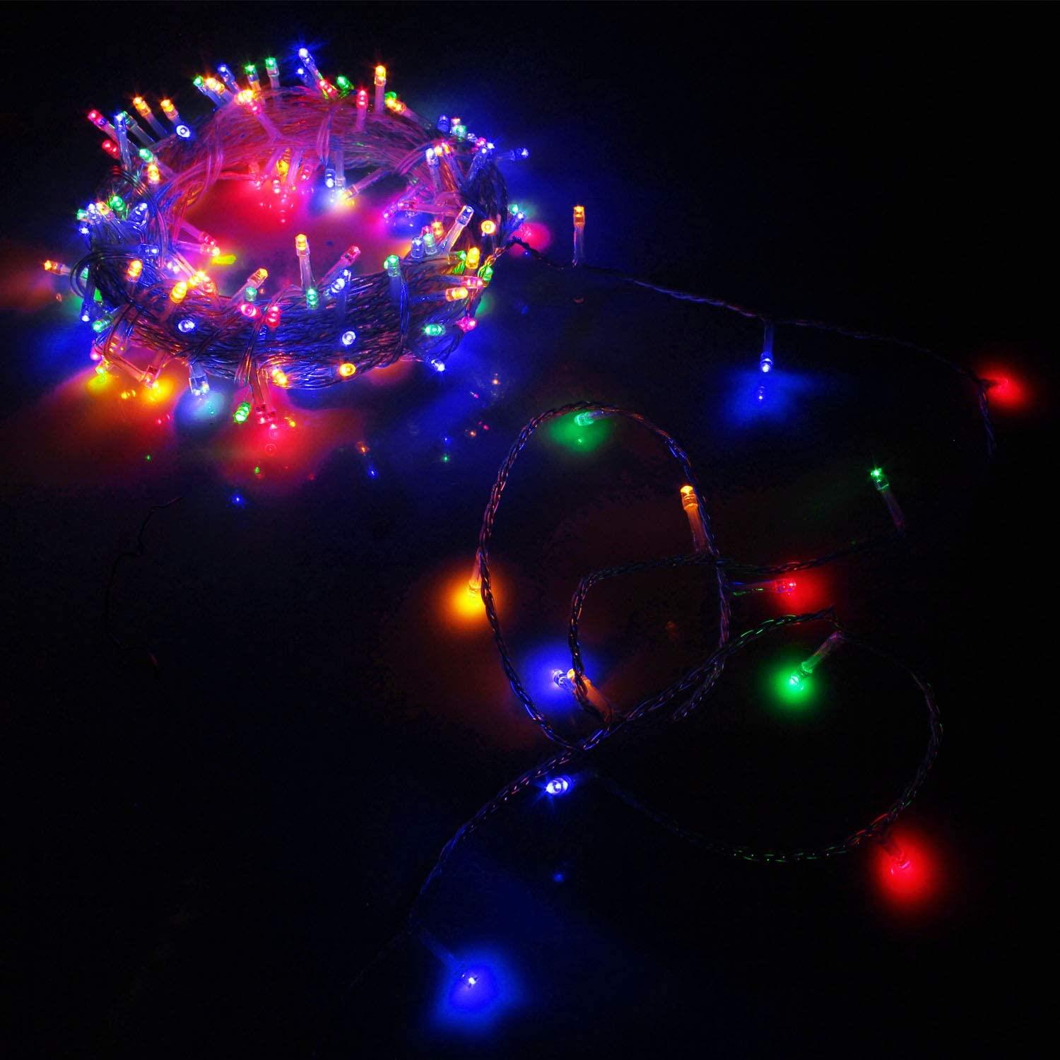 Christmas LED Light String 500 Fairy Main Plug in Outdoor Garden Xmas Home Decor