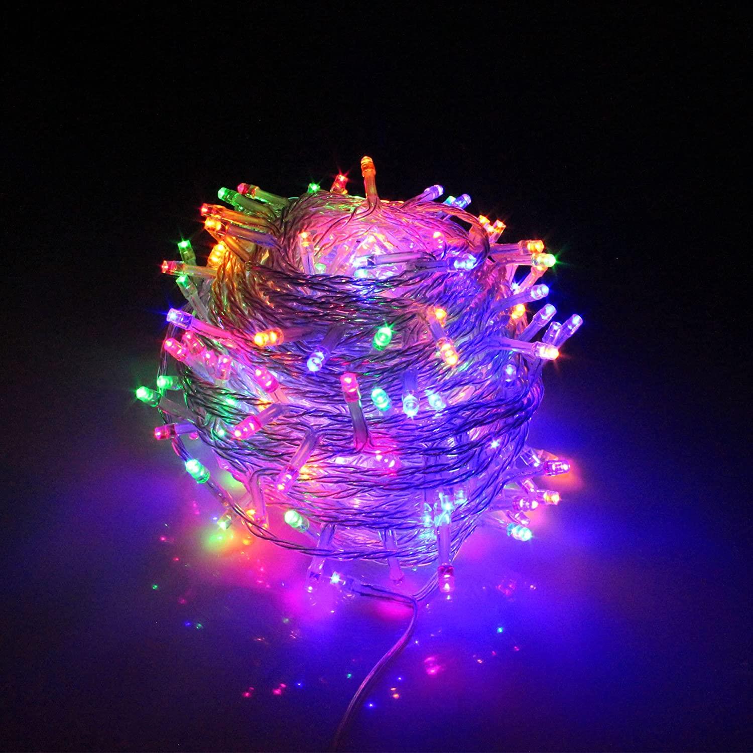 Christmas LED Light String 500 Fairy Main Plug in Outdoor Garden Xmas Home Decor