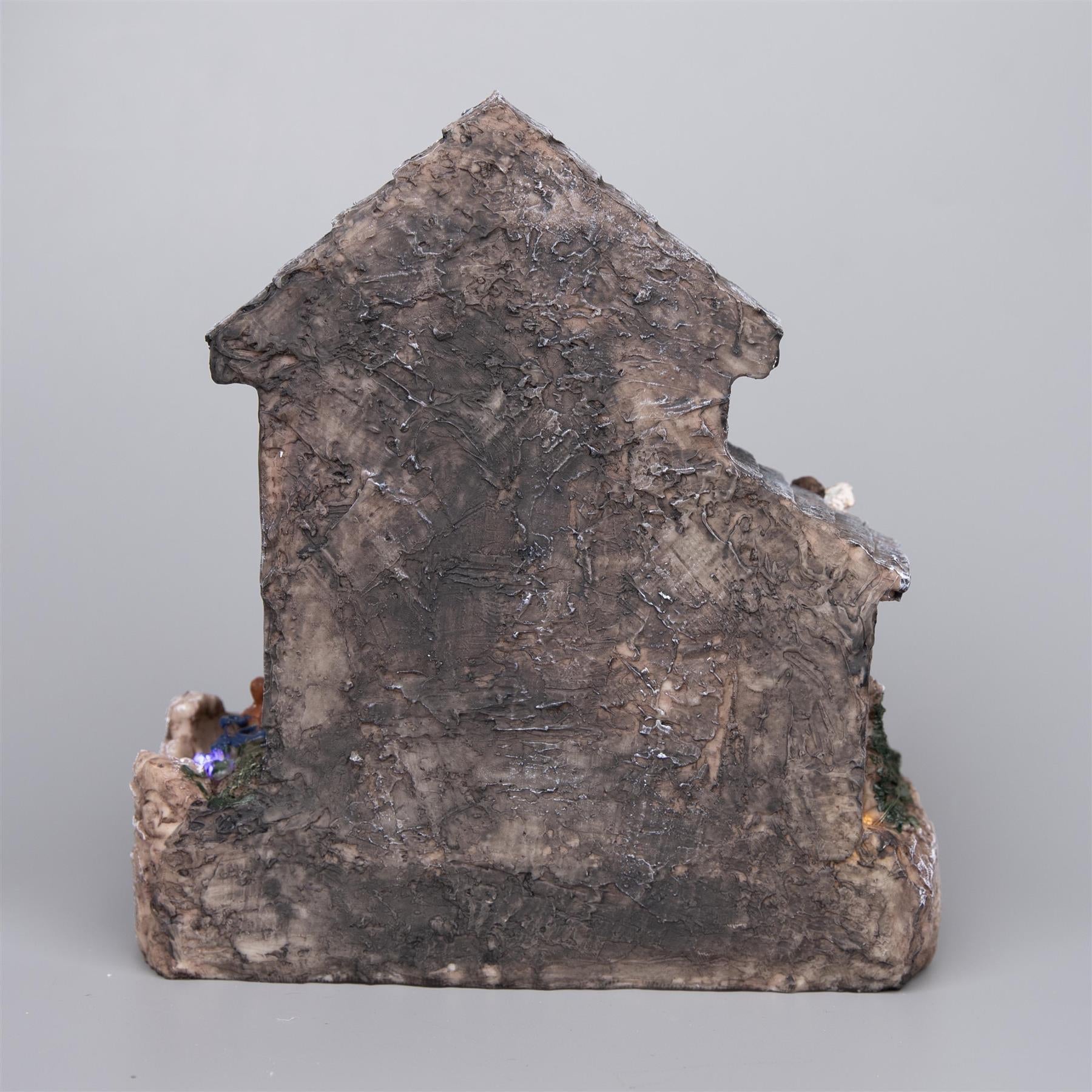 Christmas Nativity Set Scene Jesus Crib Figures Xmas Lights Up LED Decorations