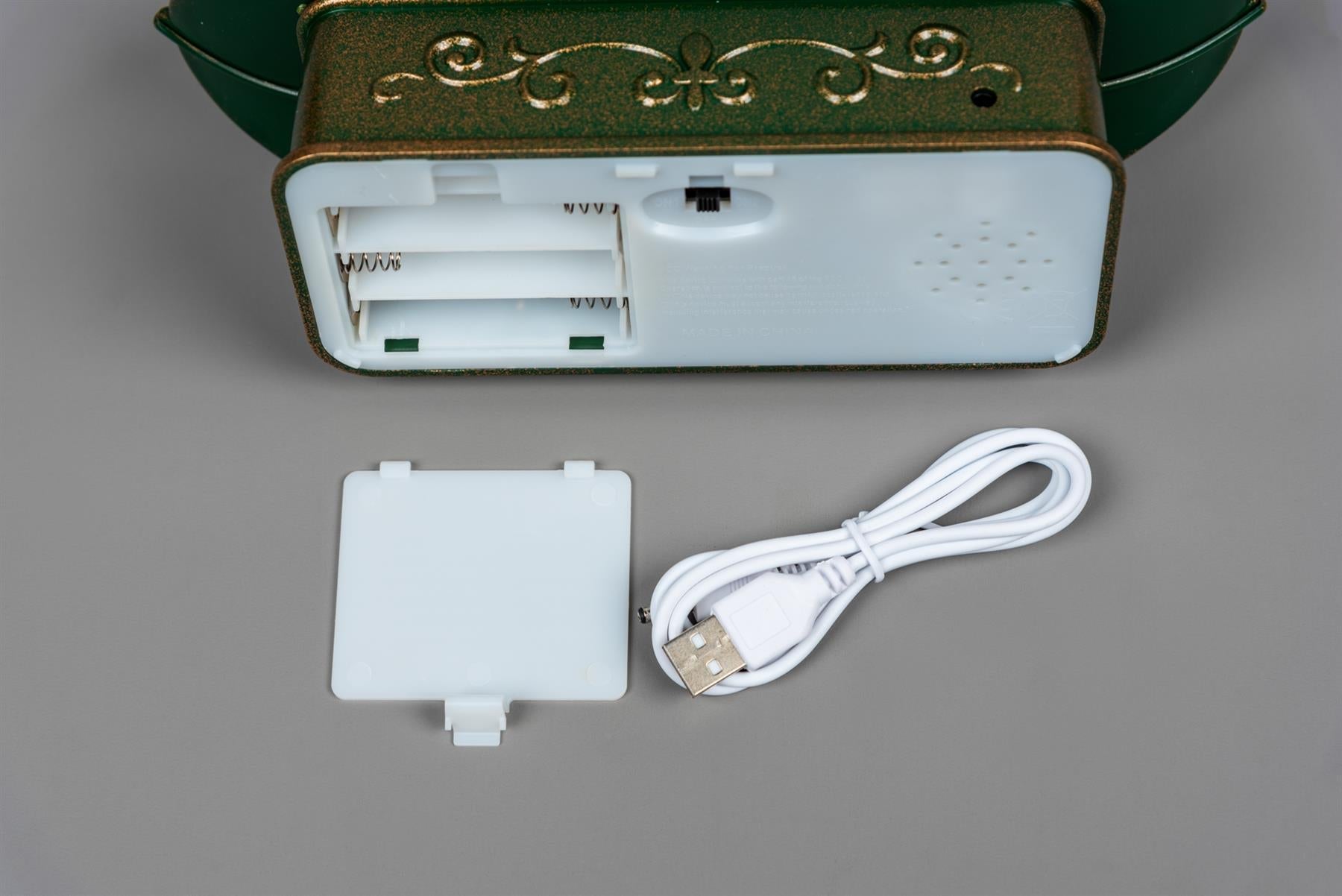 LED Light Christmas Tree Nativity Scene Lantert Glitter Snow Man Home Decoration