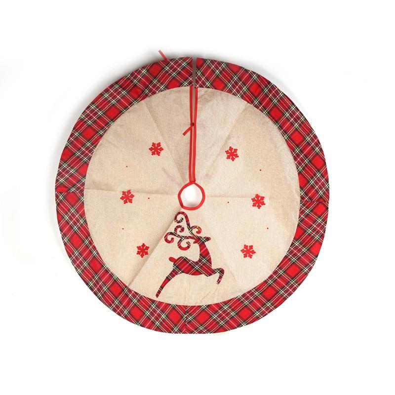 Christmas Tree Skirt Reindeer 86 Cm Christmas Tree Skirt Reindeer 86 Cm
