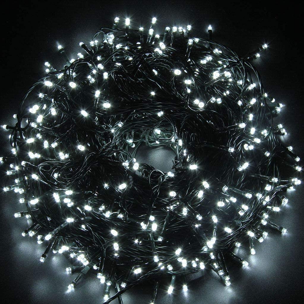 Fairy Light Christmas String Mains Plug-In Outdoor Garden XMAS Home Decor 400LED