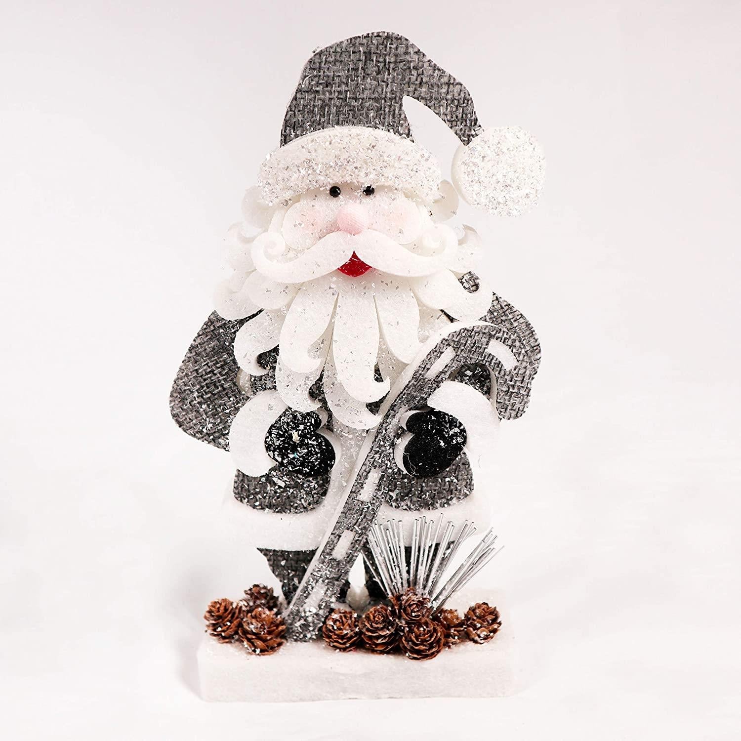 Christmas Figure Santa Table Decoration Center Piece Xmas Gift Home Window 32cm